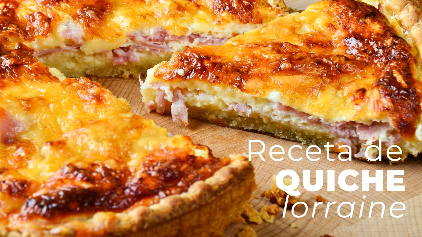 Receta quiche lorraine